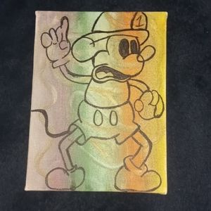 Mickey mouse canvas ART